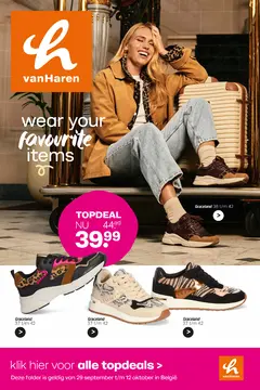 vanHaren Schoenen folder voorblad