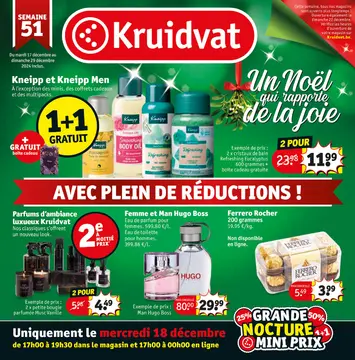 Kruidvat couverture de brochure