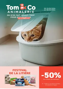 Tom & Co couverture de brochure