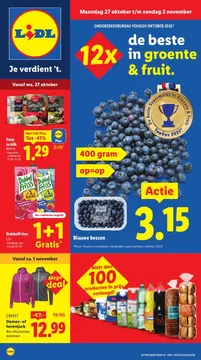 Lidl folder voorblad