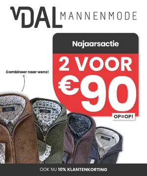 Van Dal mannenmode folder voorblad