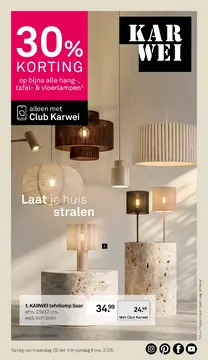 Karwei folder voorblad