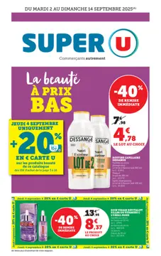 Super U folder voorblad