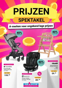 Van Asten BabySuperstore folder voorblad
