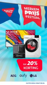 Electro World folder voorblad