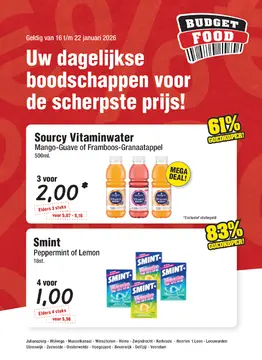 Budget Food folder voorblad