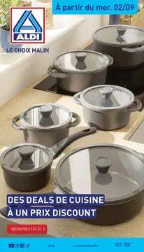 ALDI couverture de brochure