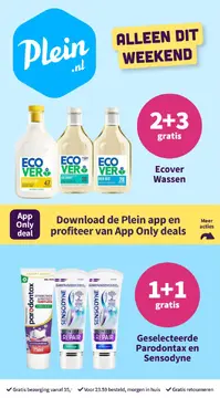 Plein.nl folder voorblad