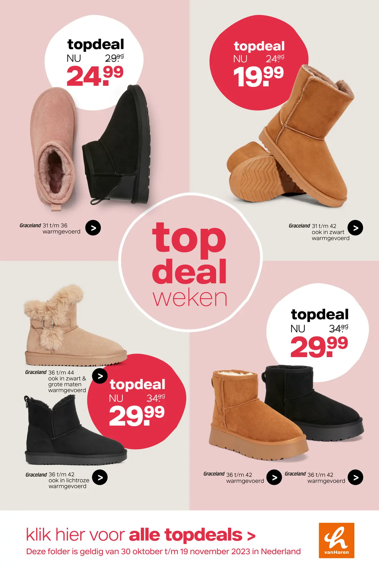 Uggs clearance aanbieding makro