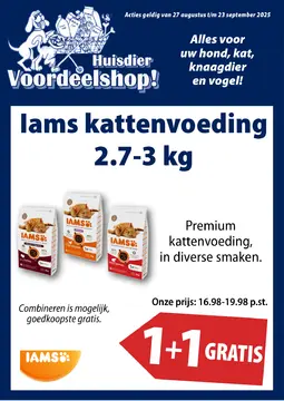 Huisdiervoordeelshop folder voorblad