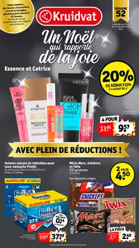 Kruidvat couverture de brochure