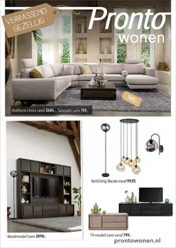 Pronto Wonen folder voorblad