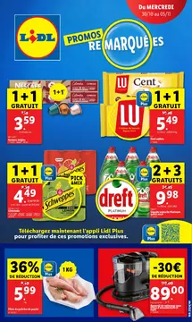 Lidl couverture de brochure