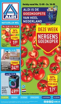 ALDI folder voorblad