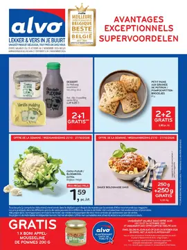 Alvo couverture de brochure