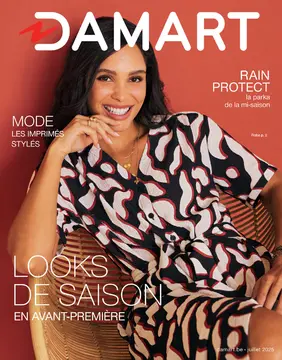Damart couverture de brochure