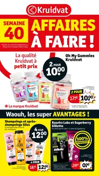 Kruidvat couverture de brochure