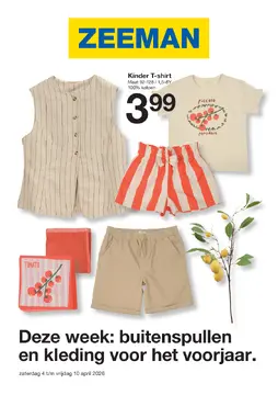 Zeeman folder voorblad