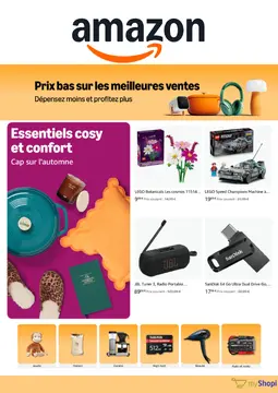 Amazon couverture de brochure