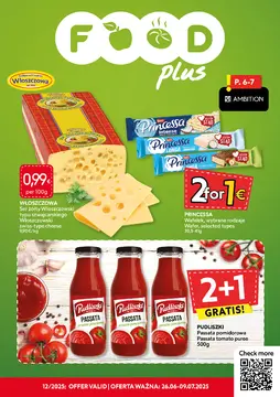 Food Plus folder voorblad