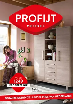 Profijt Meubel folder voorblad
