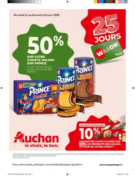 Auchan couverture de brochure