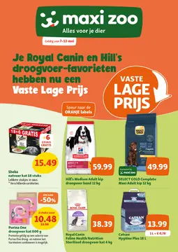 Maxi Zoo folder voorblad