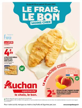 Auchan folder voorblad