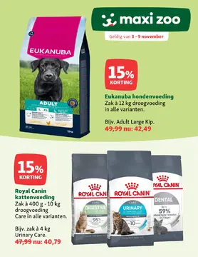 Maxi Zoo folder voorblad