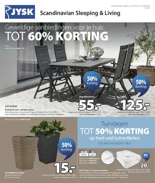 JYSK folder voorblad