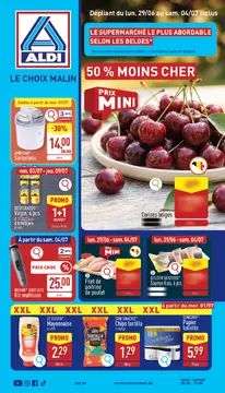 ALDI couverture de brochure