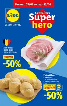 Lidl couverture de brochure