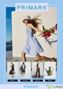 Primark couverture de brochure