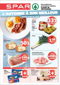 SPAR couverture de brochure