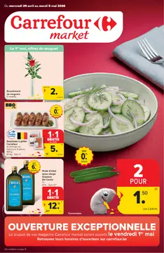 Carrefour Market  couverture de brochure