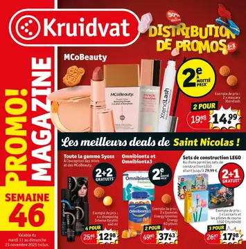 Kruidvat couverture de brochure