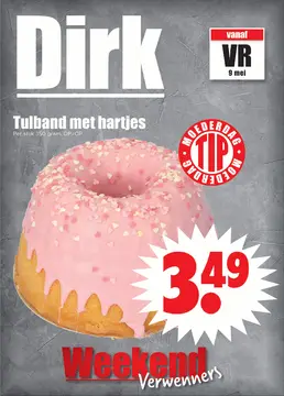 Dirk Weekendverwenners folder voorblad