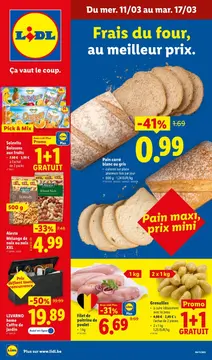 Lidl couverture de brochure