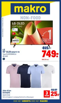 Makro folder voorblad