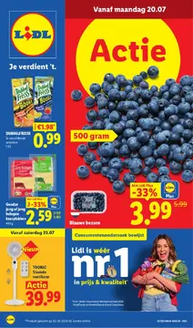 Lidl folder voorblad