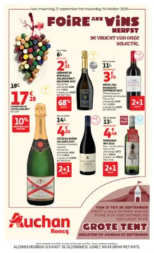 Auchan Roncq folder voorblad