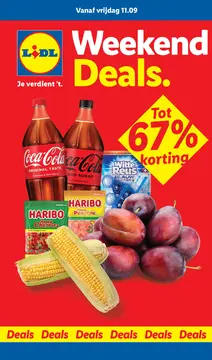 Lidl folder voorblad