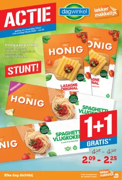 Dagwinkel folder voorblad