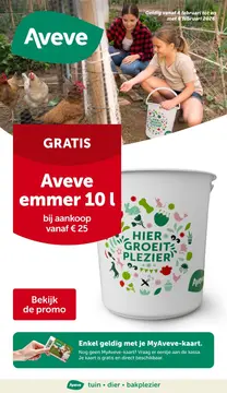 Aveve folder voorblad