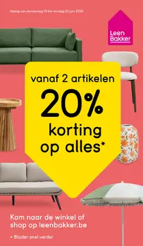 Leen Bakker folder voorblad