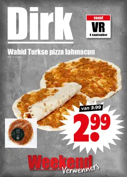 Dirk weekendverwenners folder voorblad