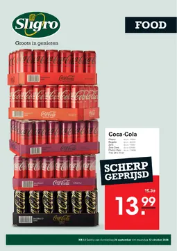 Sligro folder voorblad