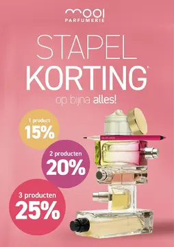 MOOI Parfumerie folder voorblad