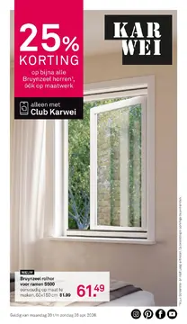 Karwei folder voorblad