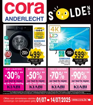 Cora couverture de brochure